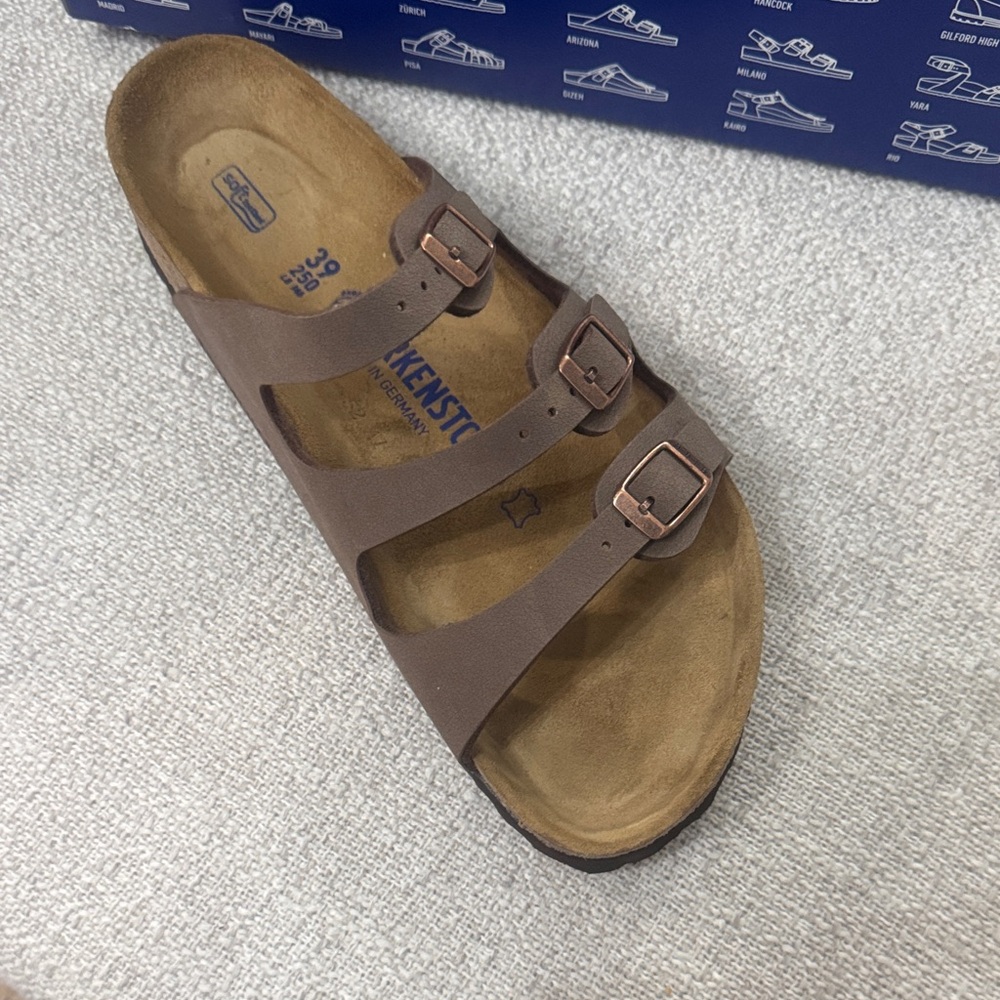 Birkenstock Brown Triple-Strap Arizona-Style Sandal- Just in time for Spring!